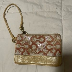 Coach wristlet